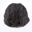 Short Fluffy Curly Hair Wig Women Natural Brown Cosplay Daily Party Costume Full Wigs