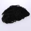 Chic Unisex Natural Fluffy Layered Wavy Wigs Fiber Curly Wigs Full Wig Black