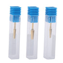 3pcs Gold Alloy Small Barrel Head Nail Drill Bit Set Nail Tips Grinding Head