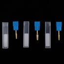 3pcs Gold Alloy Small Barrel Head Nail Drill Bit Set Nail Tips Grinding Head