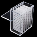 Dustproof Transparent Acrylic 5 Layers False Eyelash Extensions Display Stand Lashes Storage Glue Pallet Holder