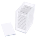 Dustproof Transparent Acrylic 5 Layers False Eyelash Extensions Display Stand Lashes Storage Glue Pallet Holder