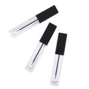 6 ml Empty Mascara Tube with Eyelash Wand, Rubber Inserts Set for Castor Oil, DIY Mascara Container with Cap (Black)