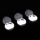 3x Single Color Empty Makeup Palette Pressed Powder Eyeshadow Blush Lip Gloss Lipstick DIY Case with Pans