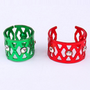 30pcs Shiny Hair Cuffs Aluminum Dreadlock Beads For DIY Hairstyle Braid Tail