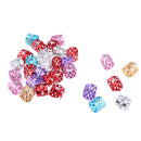 30pcs Shiny Hair Cuffs Aluminum Dreadlock Beads For DIY Hairstyle Braid Tail