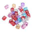 30pcs Shiny Hair Cuffs Aluminum Dreadlock Beads For DIY Hairstyle Braid Tail