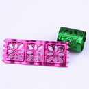 100pcs Pro Hair Cuffs Aluminum Dreadlock Beads For DIY Hairstyle Braids Tail