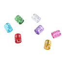 100pcs Pro Hair Cuffs Aluminum Dreadlock Beads For DIY Hairstyle Braids Tail