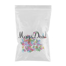 100pcs Pro Hair Cuffs Aluminum Dreadlock Beads For DIY Hairstyle Braids Tail