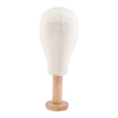 Moveable 21 inch Canvas Mannequin Head Wig Hat Making Display Holder With Stand for Retail Store Displaying