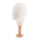 Moveable 21 inch Canvas Mannequin Head Wig Hat Making Display Holder With Stand for Retail Store Displaying