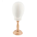 22 inch Canvas Foam Head For Hair Extension Lace Wigs Making and Hats Display Styling Mannequin Manikin Head with Detachable Stand