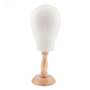22 inch Canvas Foam Head For Hair Extension Lace Wigs Making and Hats Display Styling Mannequin Manikin Head with Detachable Stand