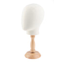 22 inch Canvas Foam Head For Hair Extension Lace Wigs Making and Hats Display Styling Mannequin Manikin Head with Detachable Stand
