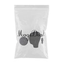 21 inch Black Canvas Block Mannequin Head Wig Hat Making Glasses Holder With Stand