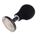 21 inch Black Canvas Block Mannequin Head Wig Hat Making Glasses Holder With Stand