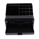 Makeup Organizer Acrylic Cosmetic Storage Drawers and Jewelry Display Box,Fits for Cosmetics, Brushes, Lipsticks and Jewelry, Moveable Compact Size