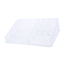Makeup Organizer Acrylic Cosmetic Storage Display Stand,Fits for Cosmetics, Brushes, Lipsticks and Makeup Palette, Compact Size
