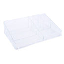 Makeup Organizer Acrylic Cosmetic Storage Display Stand,Fits for Cosmetics, Brushes, Lipsticks and Makeup Palette, Compact Size