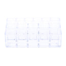 16 Spaces Clear Acrylic Lipstick Organizer Display Stand Cosmetic Makeup Case for Lip Gloss & Brushes