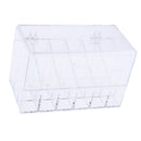 18 Slots Acrylic Lipsticks Lip Gloss Bottles Holder Storage Organizer Display Stand W/ Dustproof Cover