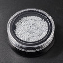Christmas Halloween Gifts White Snowflake Nail Art Decals Metal Manicure DIY Decoration Stickers for Girls