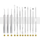 12x Blackhead Needle Acne Blemish Tool Pimple Extractor Removal Skin Care