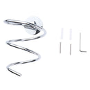 Copper Bathroom Hair Dryer Holder Hair Care Tools Holder Wall Mount Chrome Finished