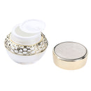 BPA Free, Cosmetic Sample Empty Container, Round Pot Screw Cap Lid, Small Tiny 50g Bottle, for Make Up, Eye Shadow, Nails, Powder, Gem, Jewelry