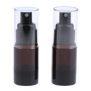 2Pcs 15ml Sterile Airless Pump Spray Bottles Refillable Cosmetic Containers