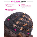 24 Inch Synthetic Curly Wig Heat Resistant Full Wigs Long Wavy Hair for Women Cosplay Daily Party,Loose Wave Fluffy Hairstyle