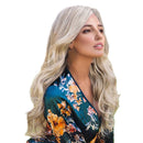 24 Inch Synthetic Curly Wig Heat Resistant Full Wigs Long Wavy Hair for Women Cosplay Daily Party,Loose Wave Fluffy Hairstyle