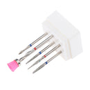 7 In 1 Manicure Tool Set Nails Polishing Cuticle Removal Nail Art Drill Bits
