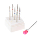 7 In 1 Manicure Tool Set Nails Polishing Cuticle Removal Nail Art Drill Bits