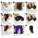 Fashion Silky Smooth Natural Straight Human Hair Cosplay Wig&Bangs For Women