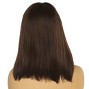 Fashion Silky Smooth Natural Straight Human Hair Cosplay Wig&Bangs For Women