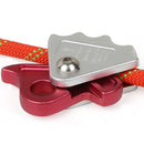 XINDA 15KN Aluminum Alloy Safety Rock Climbing Tree Carving Climbing Rope Grab Protecta Accessory