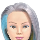 DIY Long Hair Mannequin Head Hair Train Practice Styling Doll Head Model