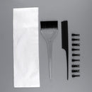 Salon Hair Dye Coloring Kit - 1pc dye brush,1pc dual sides coloring highlighting comb,1pc highlighting sheet