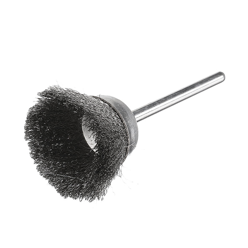 30pcs Stainless Steel Wire Brush Set Cleaner Polishing Brushes Cup Wheel For Dremel Rotary Tool