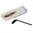 Clear Eyebrow Soap Balm Brow Styling Gel Pomade With Brows Shaper Groomer Brush