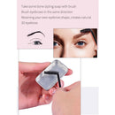 Clear Eyebrow Soap Balm Brow Styling Gel Pomade With Brows Shaper Groomer Brush