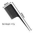 3x Weaving Highlighting Foiling Hair Comb, Rat Tail Comb, Pintail Comb Dyeing,