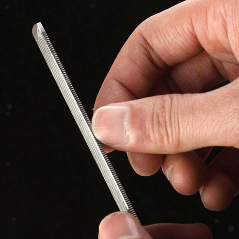 Professional Nail File Pointed for Fingernail and Toenail Care 4 Sides Nail Art