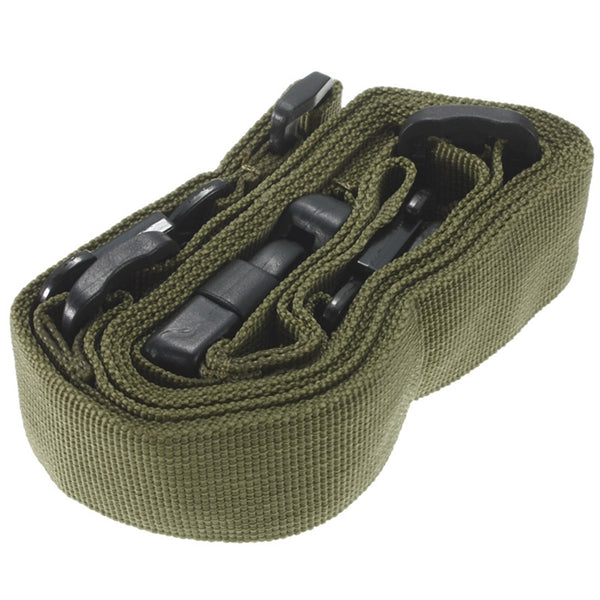 Outdoor Multifunctional Military Fans Tactical Strap Hanging Belt Messenger Nylon Rope