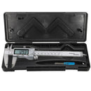 Black Plastic Vernier Caliper Box For 6 Inch Electronic Digital Micrometer Guage