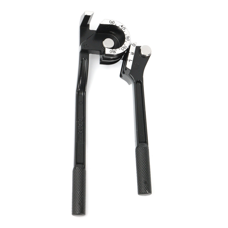 3 in 1 Black Pipe Bender Device Tube Pipe Bending Tool Three Slots 6 8 10mm Brass Tube