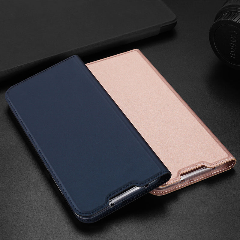 DUX DUCIS Flip Magnetic with Wallet Card Slot shockproof Protective Case for Xiaomi Redmi Note 8T