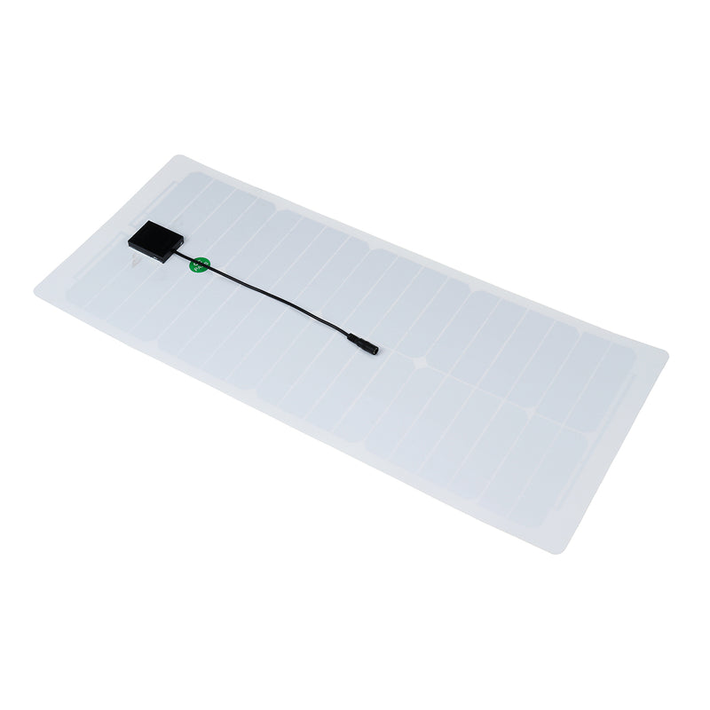 30W 12V Solar Power Panel Monocrystalline Silicon Semi-flexible Home Electricity